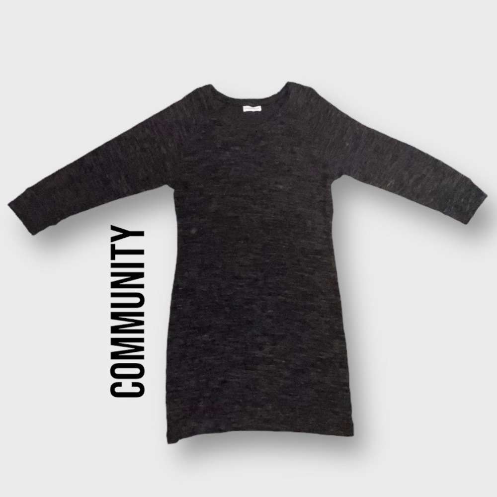 Aritzia Community Sweater Dress Grey Size M